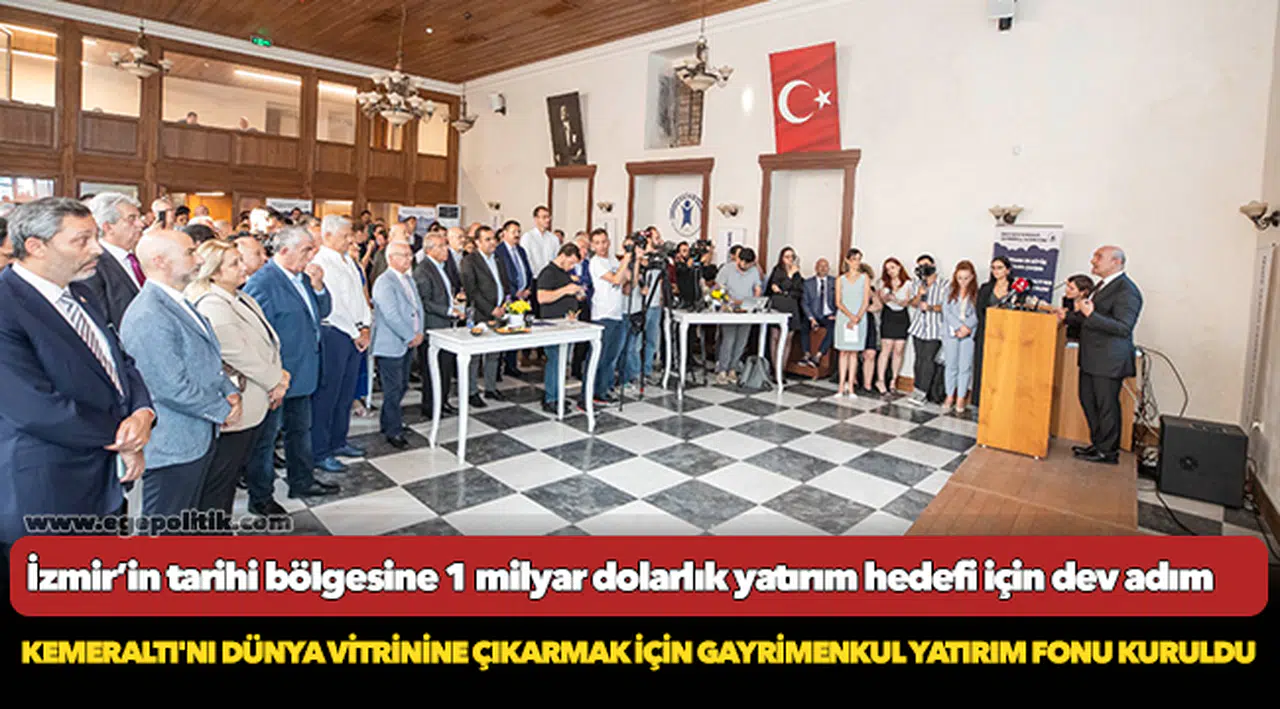 İzmir’in tarihi bölgesine 1 milyar dolarlık yatırım hedefi için dev adım