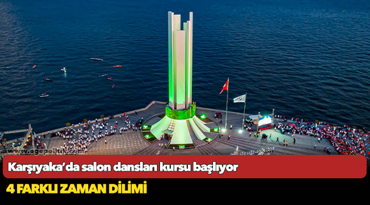 Karşıyaka’da salon dansları kursu başlıyor