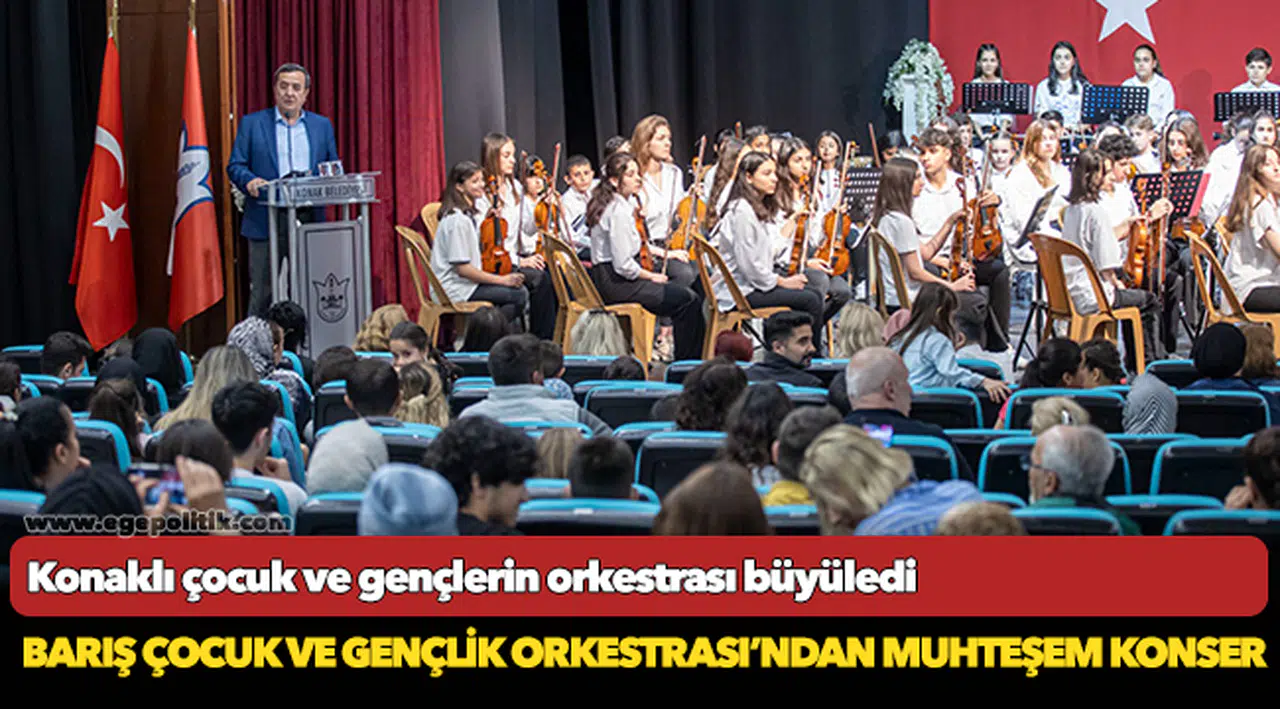 Konaklı çocuk ve gençlerin orkestrası büyüledi