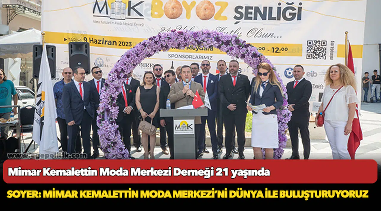 Mimar Kemalettin Moda Merkezi Derneği 21 yaşında