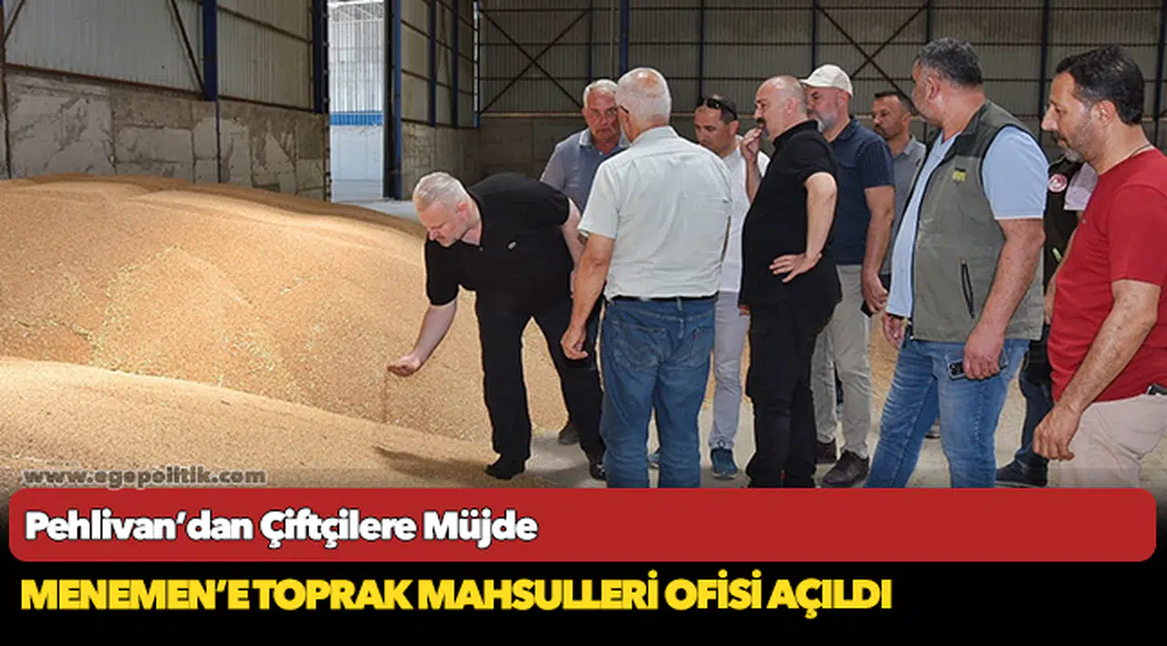 Pehlivan’dan Çiftçilere Müjde