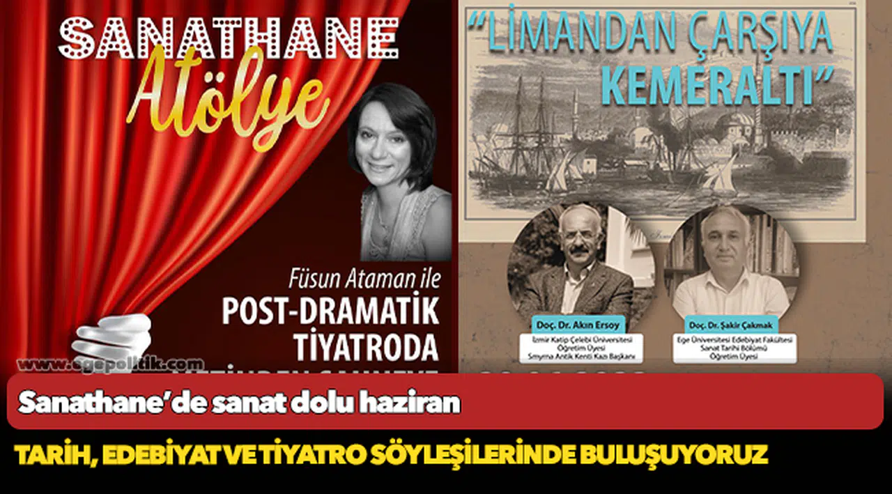 Sanathane’de sanat dolu haziran