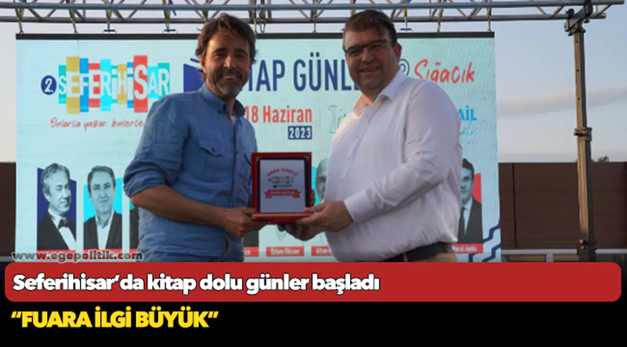 Seferihisar’da kitap dolu günler başladı