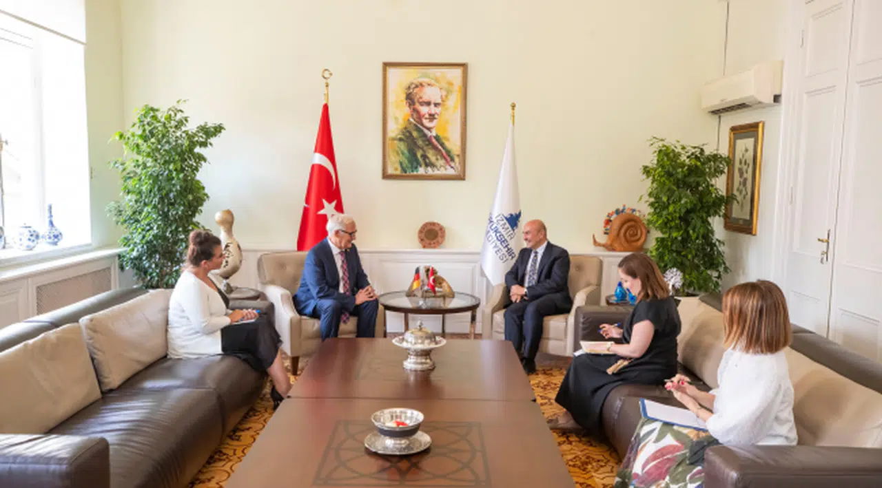 Soyer Başkonsolos Detlev Wolter'i ağırladı