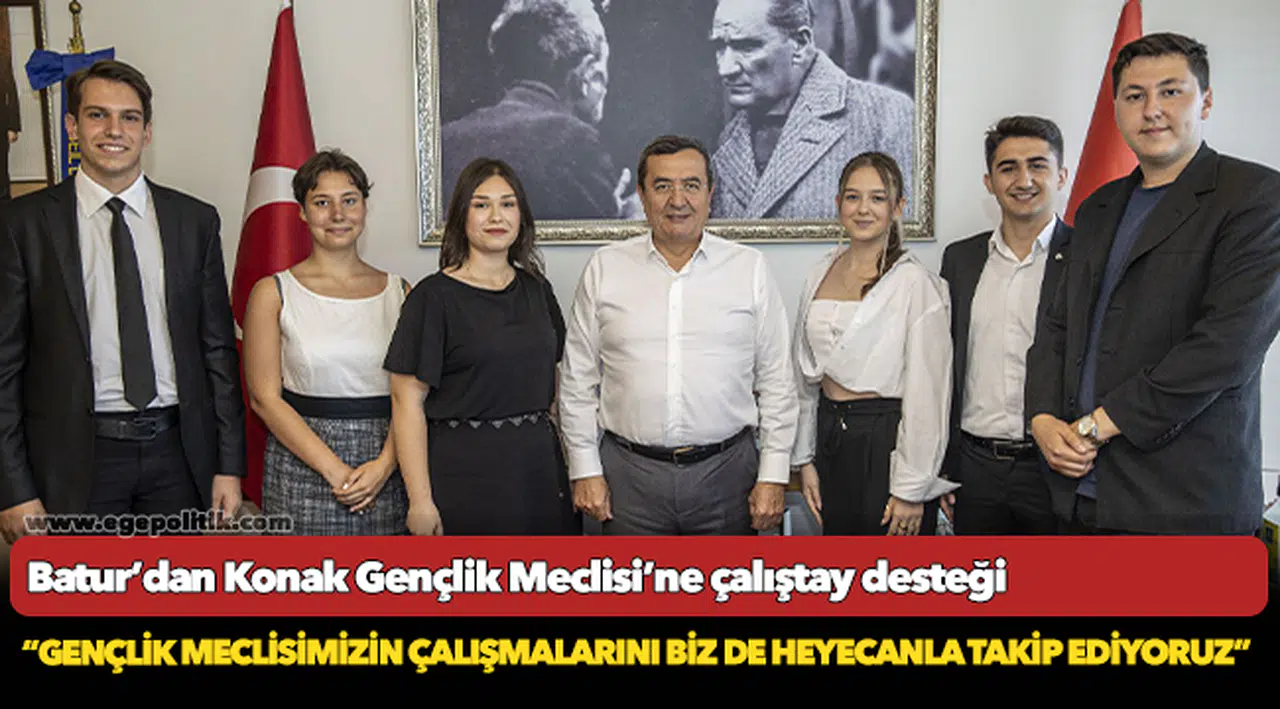 Batur’dan Konak Gençlik Meclisi’ne çalıştay desteği