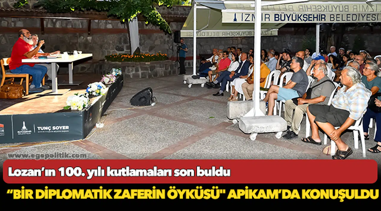“Bir Diplomatik Zaferin Öyküsü" APİKAM’da konuşuldu