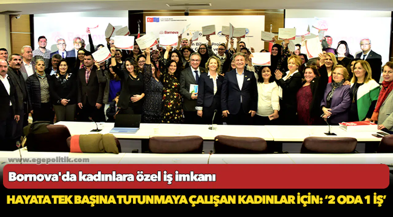 Bornova'da kadınlara özel iş imkanı