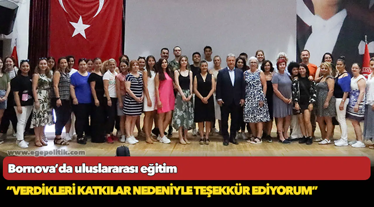 Bornova’da uluslararası eğitim