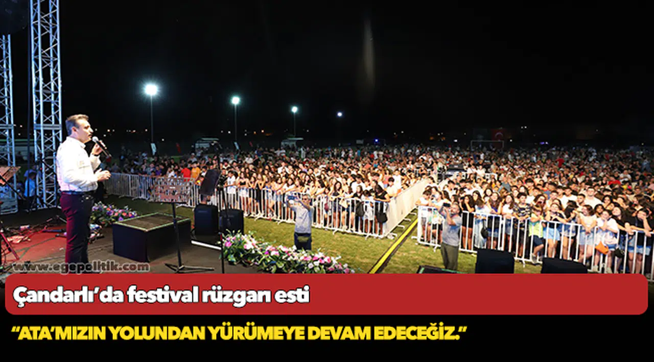 Çandarlı’da festival rüzgarı esti