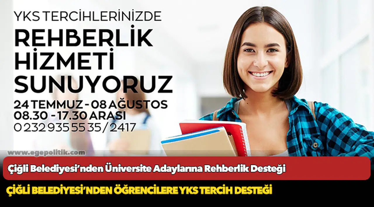 Çiğli Belediyesi’nden Üniversite Adaylarına Rehberlik Desteği