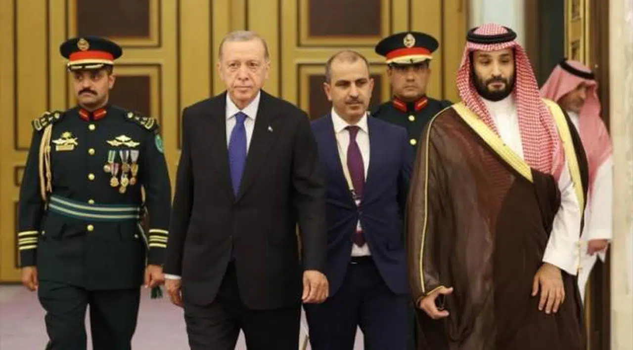 Erdoğan Suudi Arabistan'da