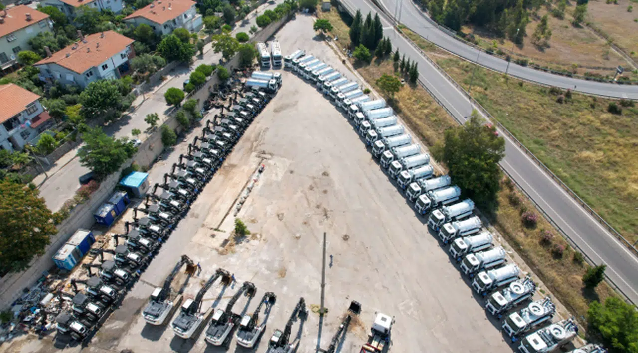 İZSU 98 yeni iş makinesiyle filosunu büyüttü
