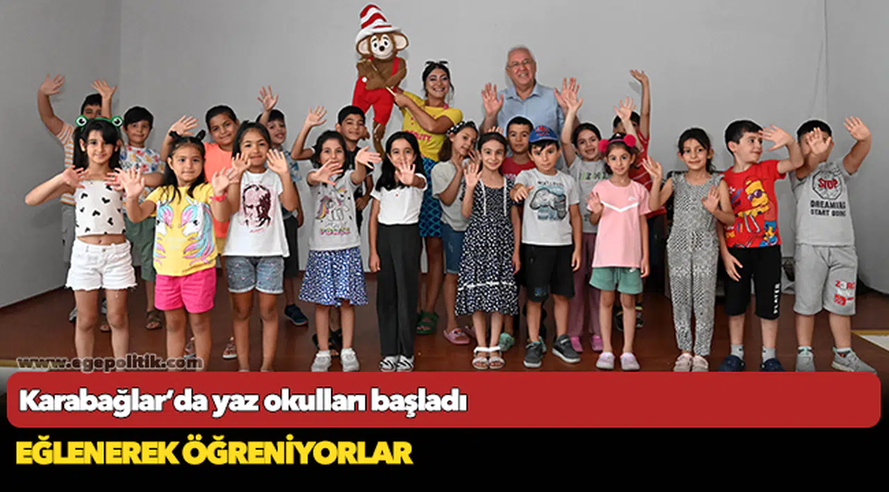 Karabağlar’da yaz okulları başladı