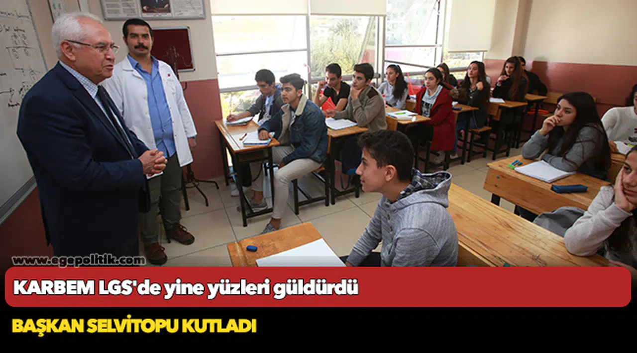 KARBEM LGS'de yine yüzleri güldürdü
