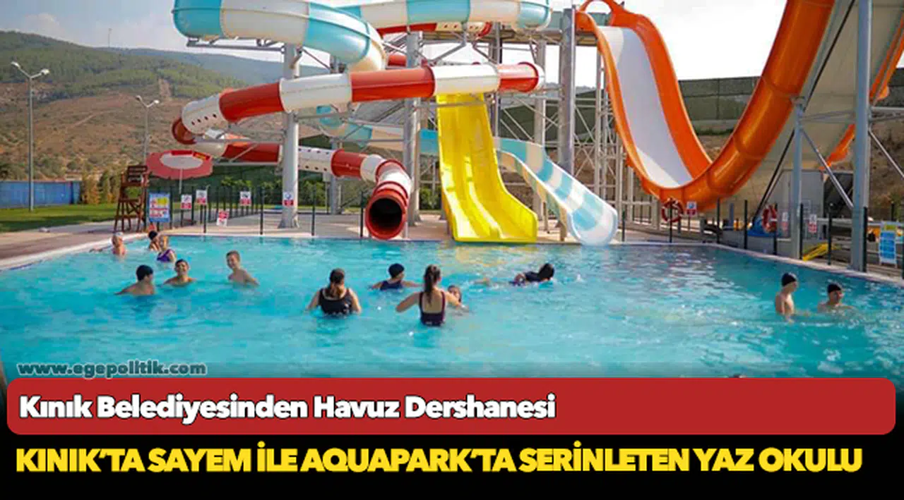 Kınık Belediyesinden Havuz Dershanesi