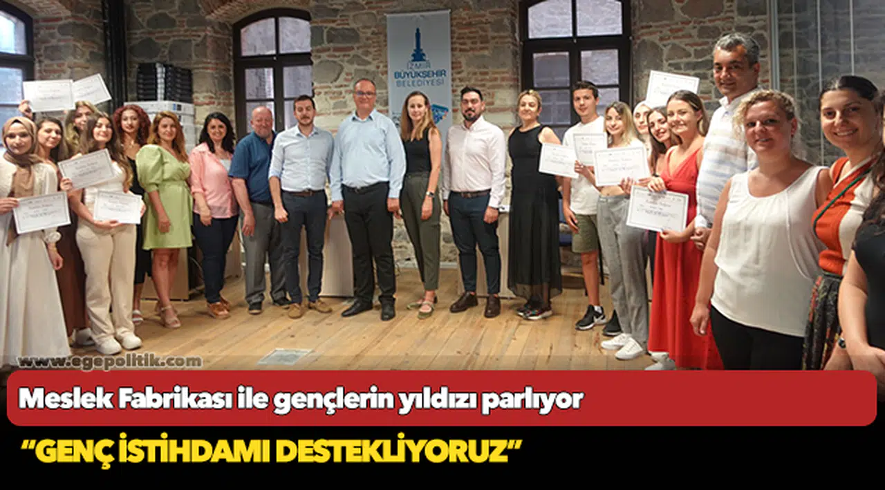 Meslek Fabrikası ile gençlerin yıldızı parlıyor