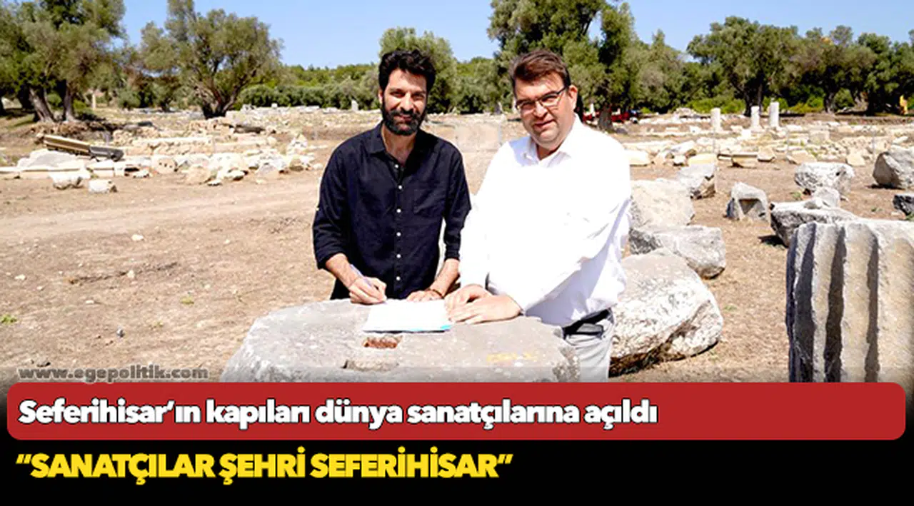 Seferihisar’ın kapıları dünya sanatçılarına açıldı