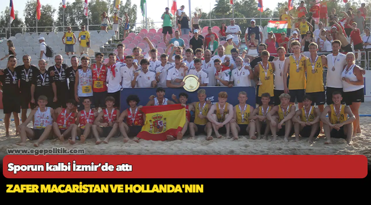 Sporun kalbi İzmir’de attı