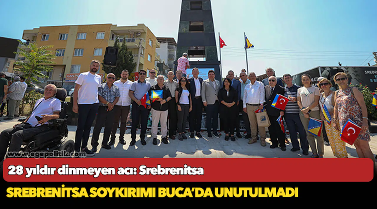 Srebrenitsa soykırımı Buca’da unutulmadı