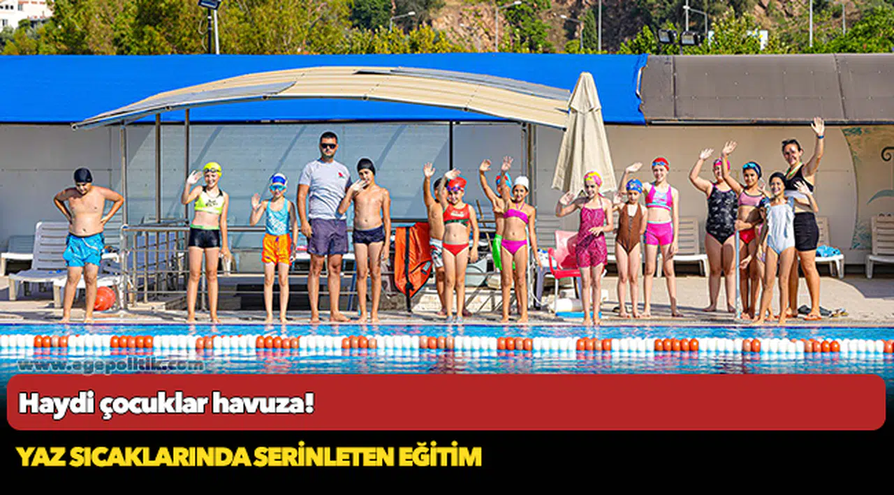 Yaz sıcaklarında serinleten eğitim
