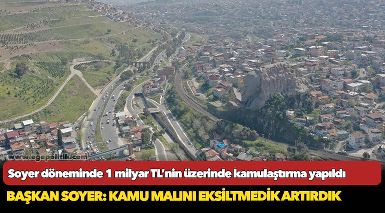 Başkan Soyer: Kamu malını eksiltmedik artırdık