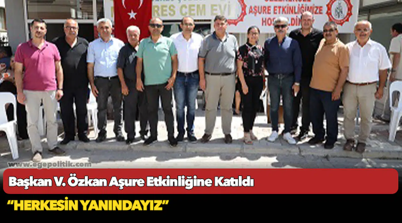 Başkan V. Özkan Aşure Etkinliğine Katıldı