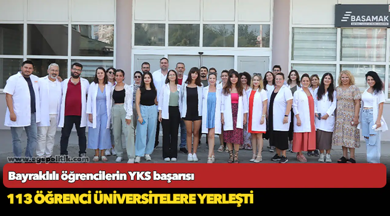 Bayraklılı öğrencilerin YKS başarısı