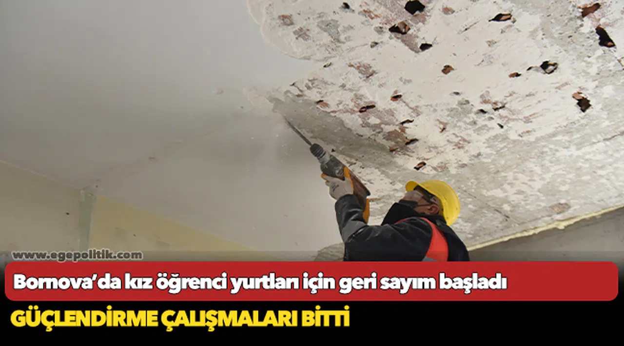 Bornova’da kız öğrenci yurtları için geri sayım başladı