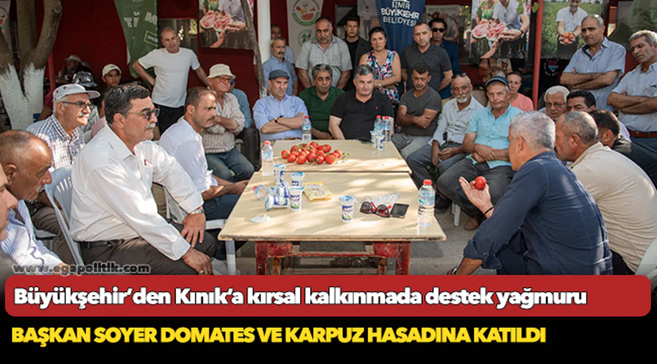Büyükşehir’den Kınık’a kırsal kalkınmada destek yağmuru