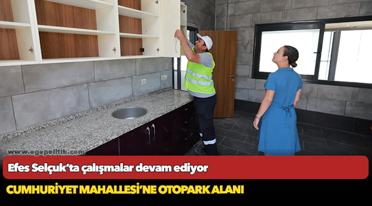 Efes Selçuk’ta çalışmalar devam ediyor