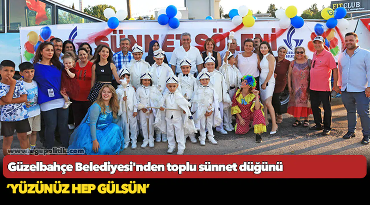 Güzelbahçe Belediyesi’nden Toplu Sünnet Töreni