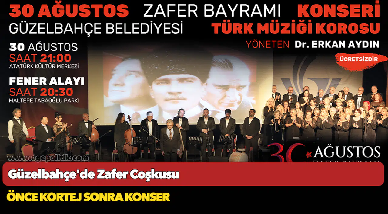 Güzelbahçe Belediyesi’nden Zafer Coşkusu