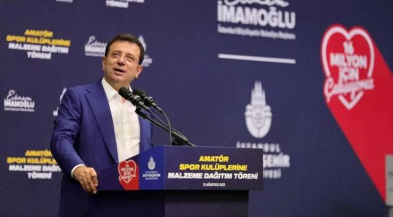 İmamoğlu: Hedefimiz 2036'da İstanbul'da olimpiyatlara ev sahipliği yapmak
