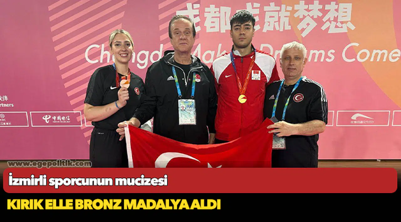 İzmirli sporcunun mucizesi