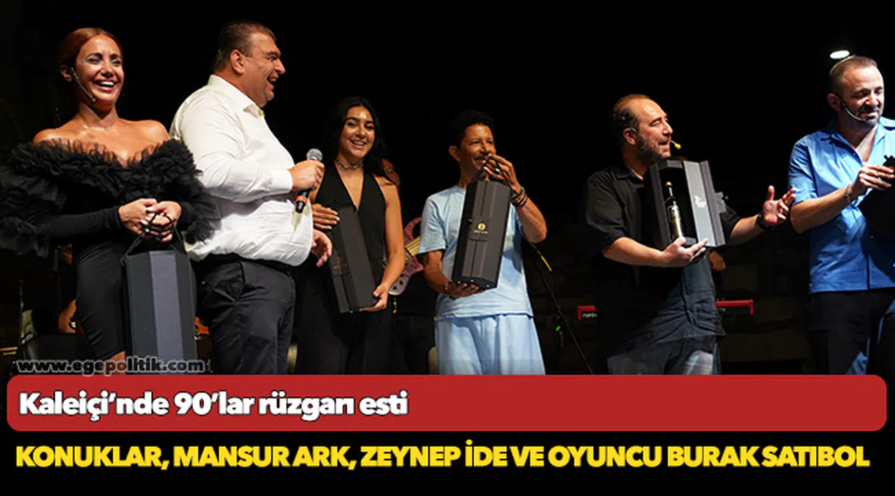Kaleiçi’nde 90’lar rüzgarı esti