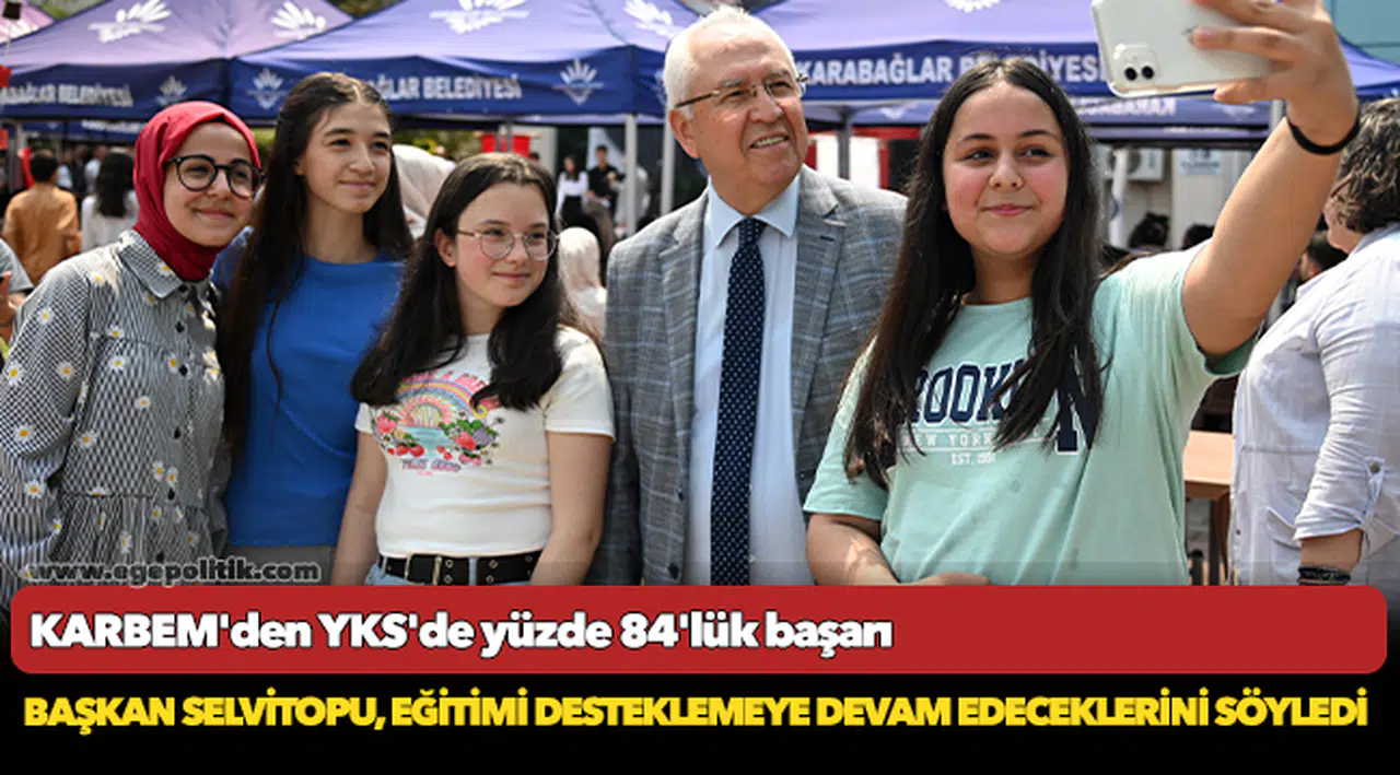 KARBEM'den YKS'de yüzde 84'lük başarı