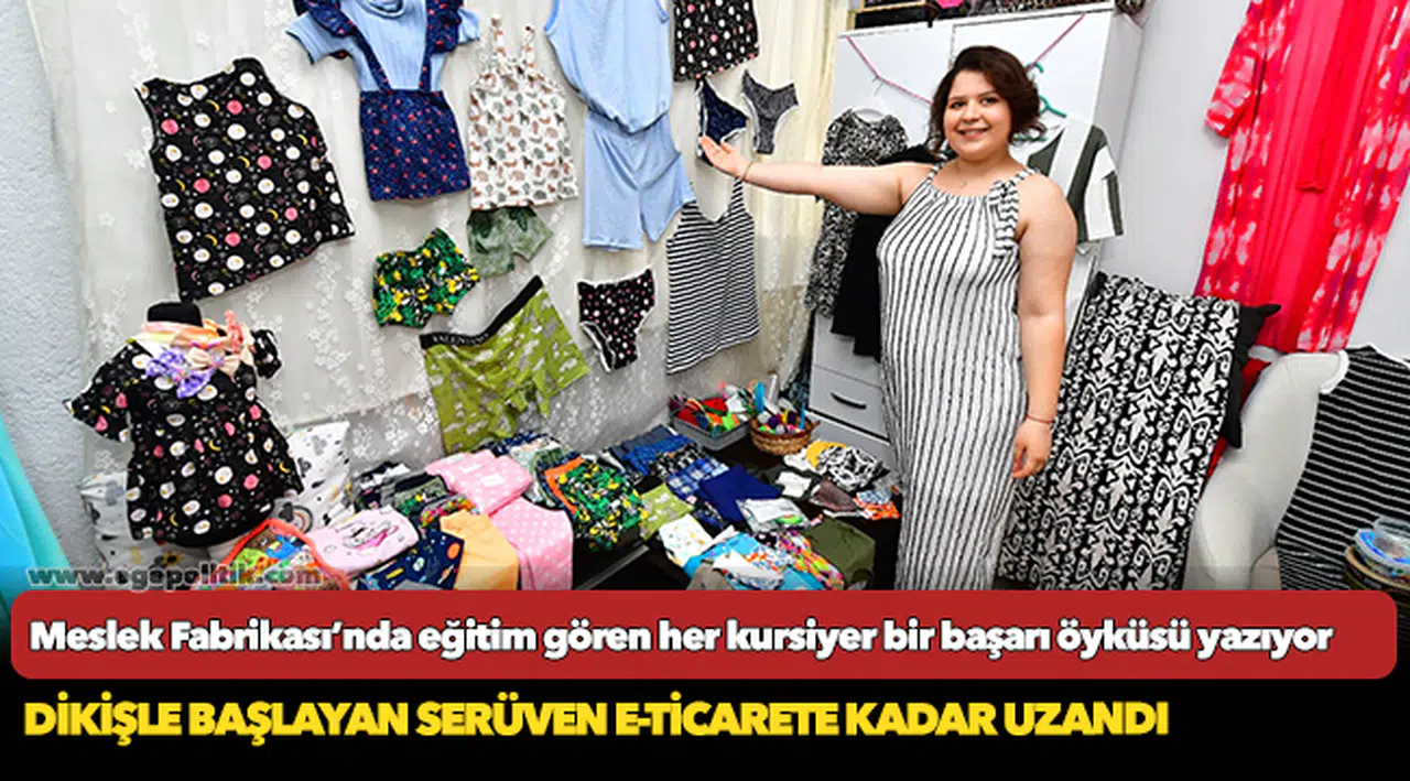 Meslek Fabrikası’nda eğitim gören her kursiyer bir başarı öyküsü yazıyor