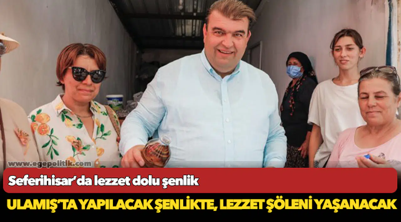 Seferihisar’da lezzet dolu şenlik