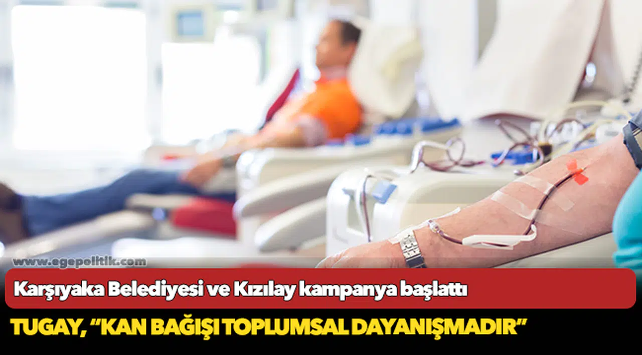 Sıcak hava kan bağışını yavaşlattı, Karşıyaka Belediyesi ve Kızılay kampanya başlattı