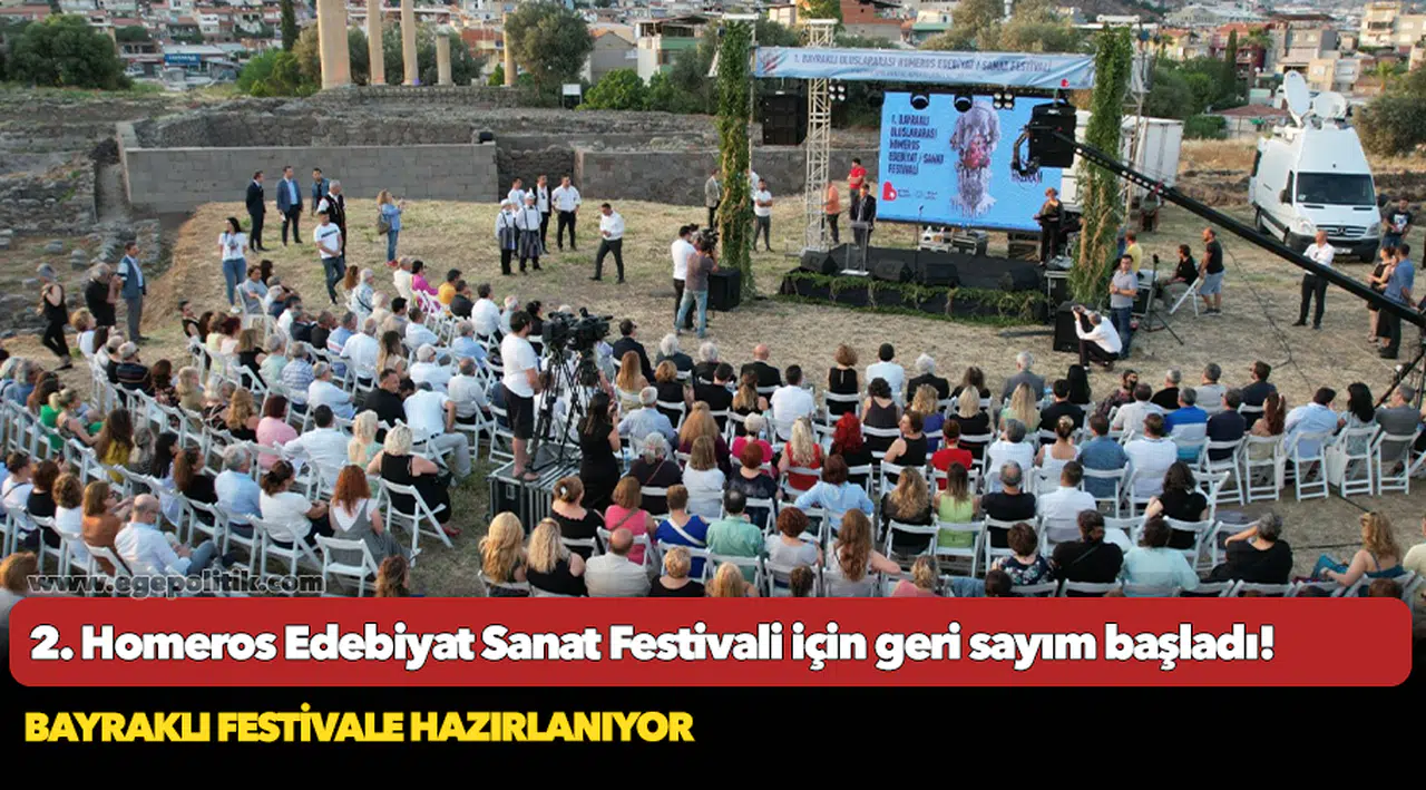 2. Homeros Edebiyat Sanat Festivali için geri sayım başladı!
