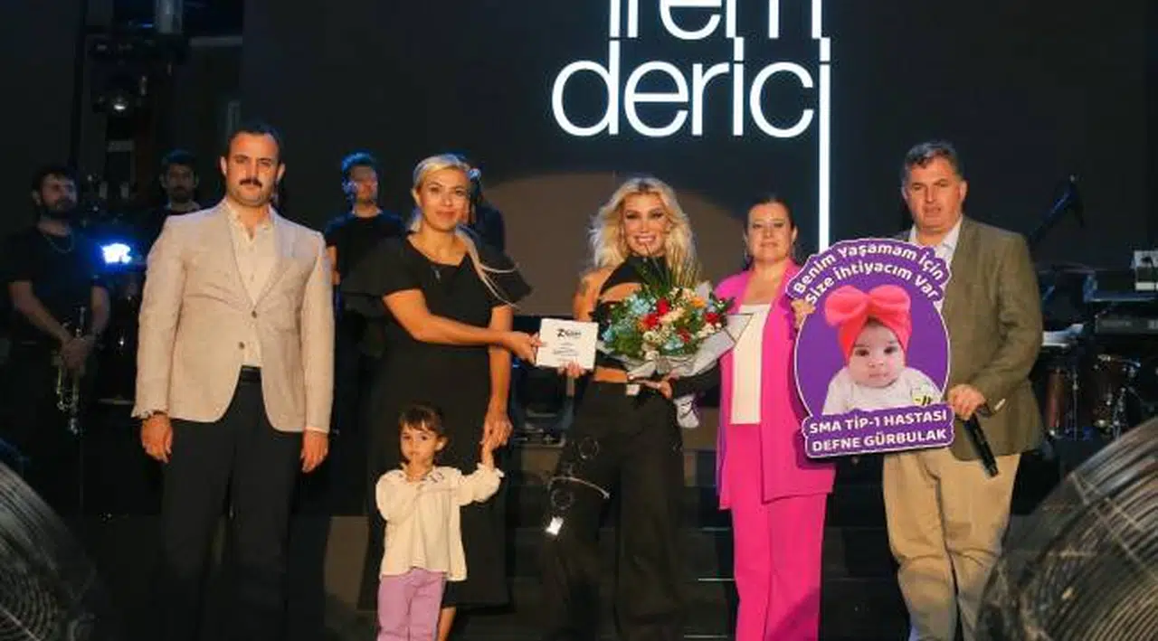 7. Hasat Festivali’nde Kınık’ta yaşayan SMA Tip-1 Hastası Defne Gürbulak için farkındalık