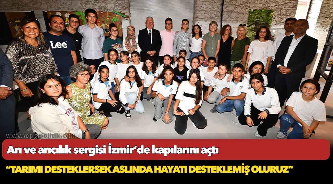 Arı ve arıcılık sergisi İzmir’de kapılarını açtı
