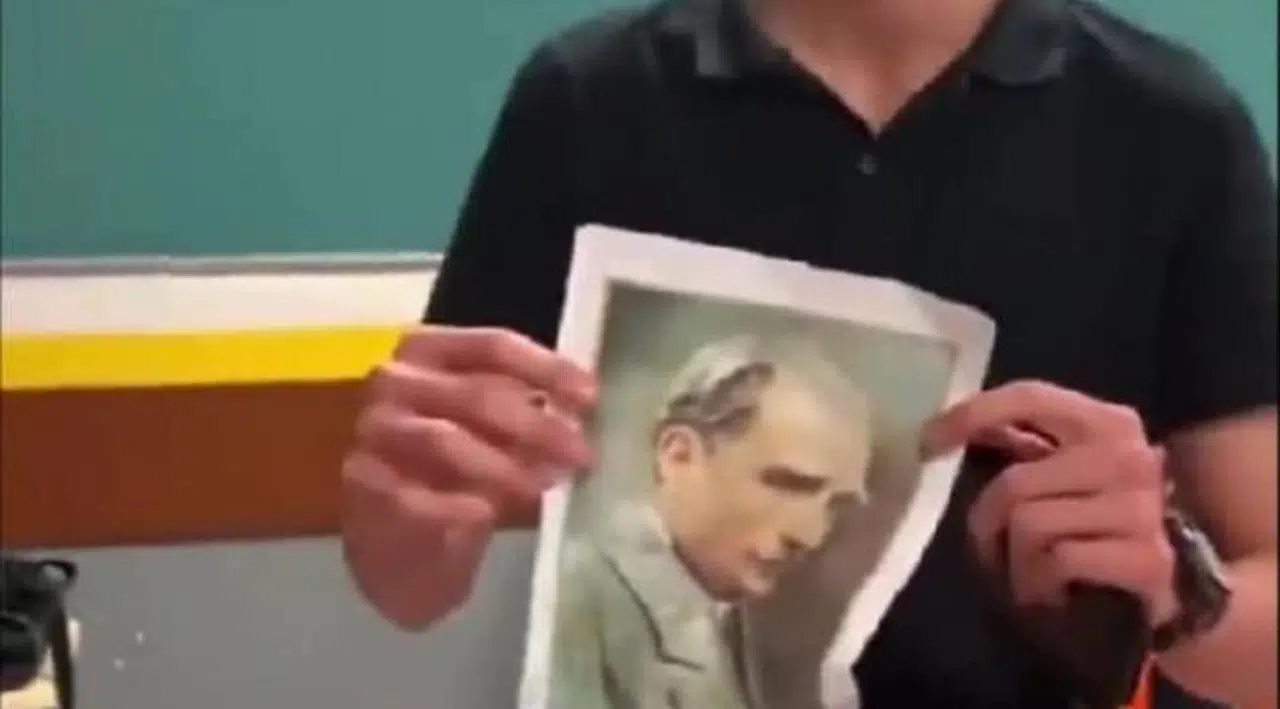 Atatürk'ün fotoğrafına yönelik uygunsuz hareketler yapan lise öğrencisi tutuklandı