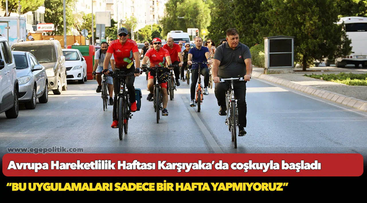 Avrupa Hareketlilik Haftası Karşıyaka’da coşkuyla başladı