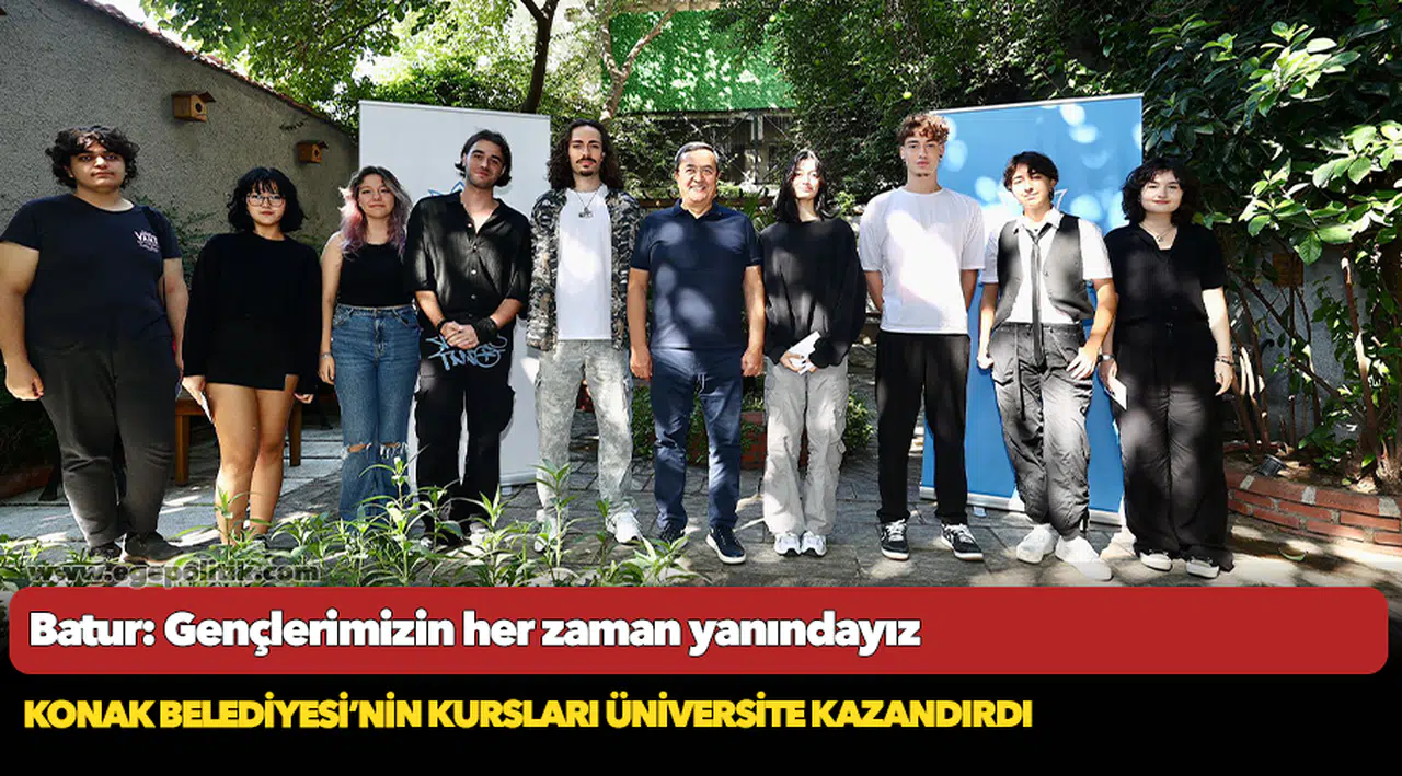 Batur: Gençlerimizin her zaman yanındayız