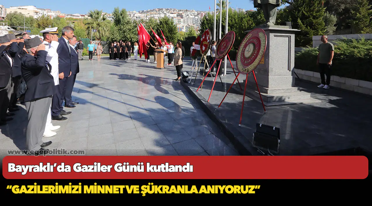Bayraklı’da Gaziler Günü kutlandı