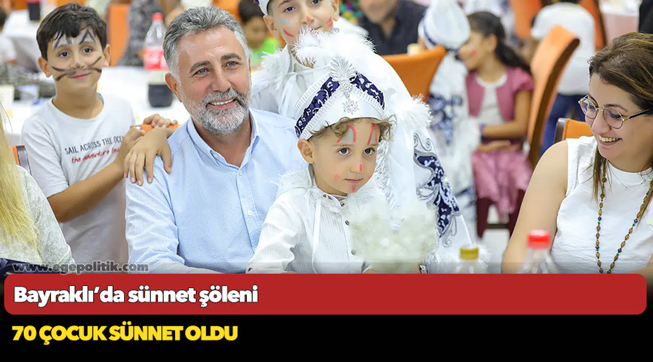 Bayraklı’da sünnet şöleni
