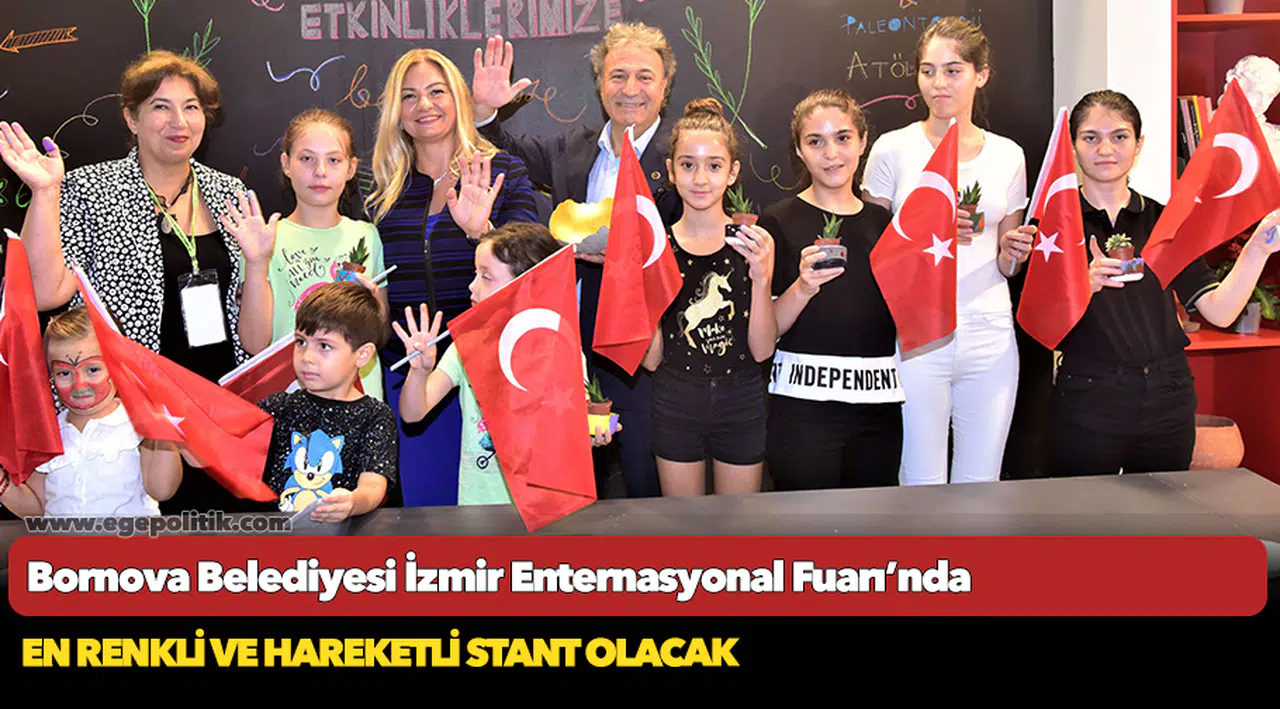Bornova Belediyesi İzmir Enternasyonal Fuarı’nda