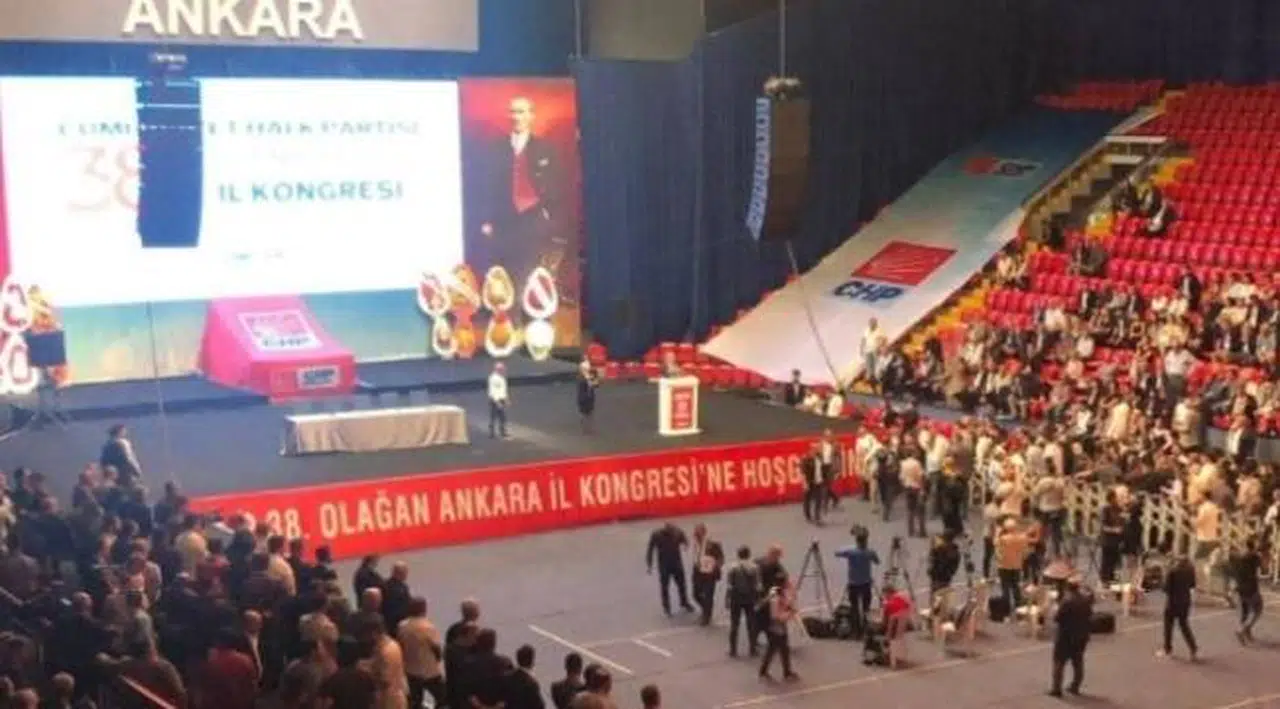 CHP Ankara Kongresi 'nde de blok liste ile seçim yapıldı