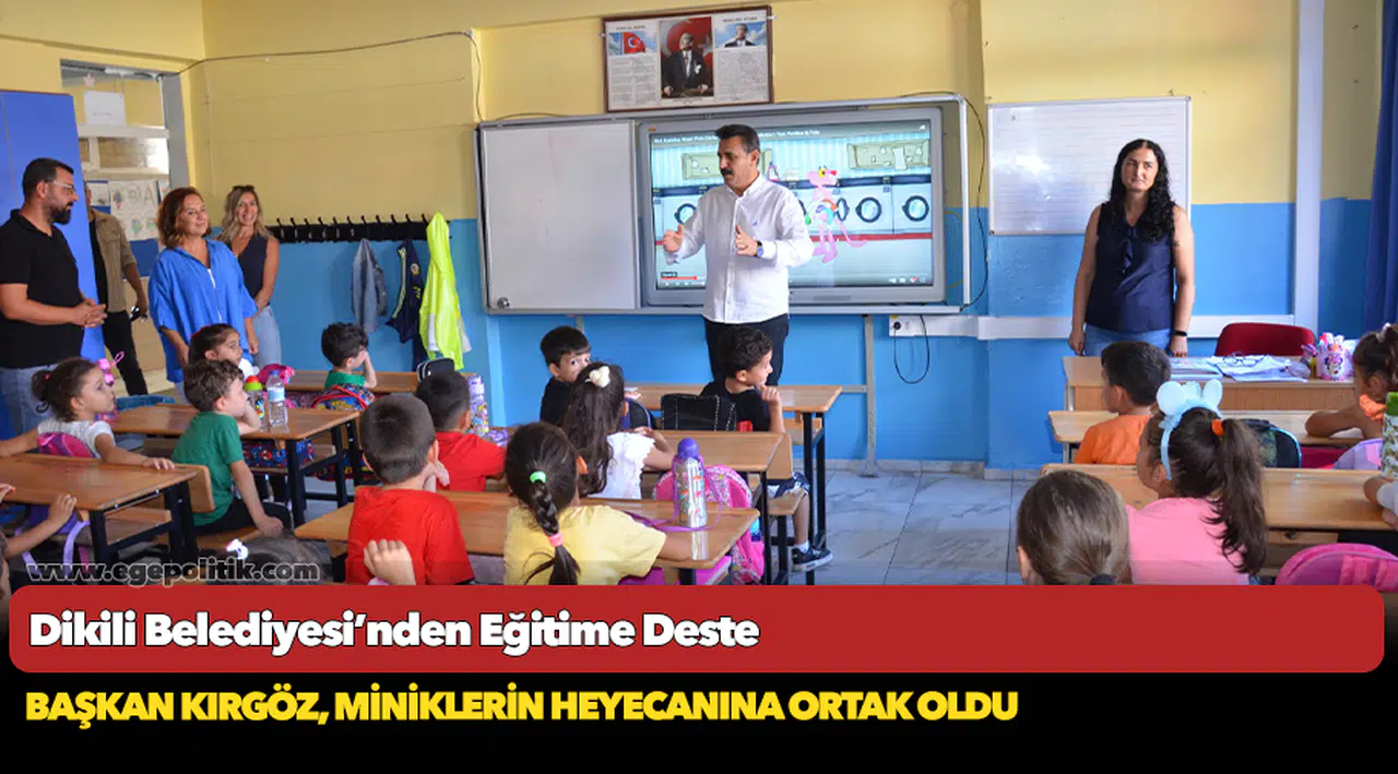 Dikili Belediyesi’nden Eğitime Destek